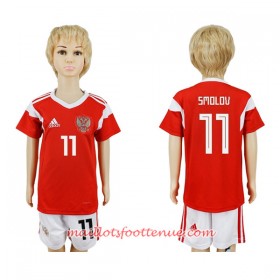 Maillot/Tenue Russie Smolov 11 Enfant Domicile Coupe du monde 2018